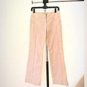 Tori Burch Khaki Pants with Golf Zipper